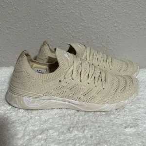 APL Women’s Size 8 TechLoom Wave Parchment / White / Marble
