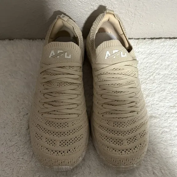 APL Women’s Size 8 TechLoom Wave Parchment / White / Marble