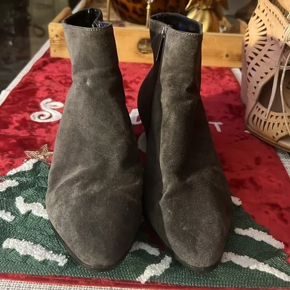 AQUATALIA grey SUEDE, ankle boots, size9, Italian shoes !
