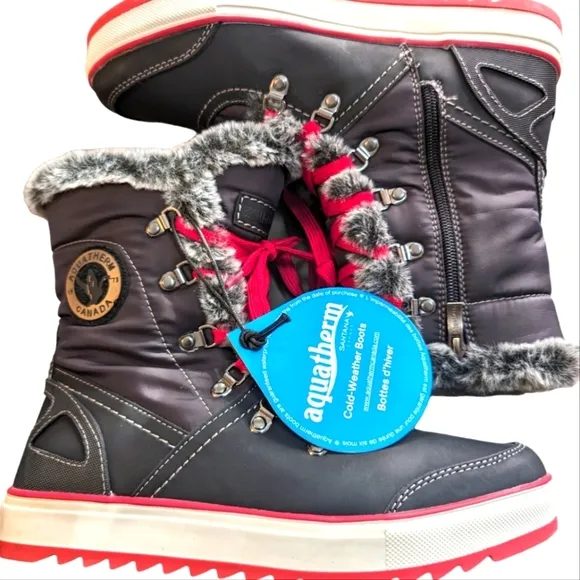 Aquatherm Canada Athletic Winter Boot - Mara Red....Size 11