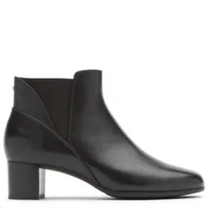 Aravon Rockport Career Dress Chelsea Boots in Black Leather Size 12, New in Box