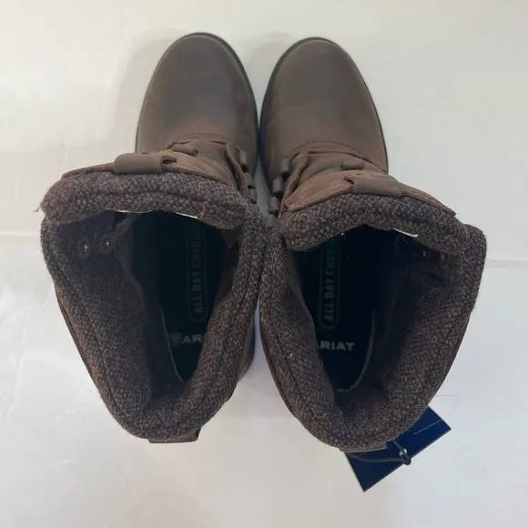Ariat Harper H20 Waterproof Boots Chocolate Brown Size 6 New without Laces