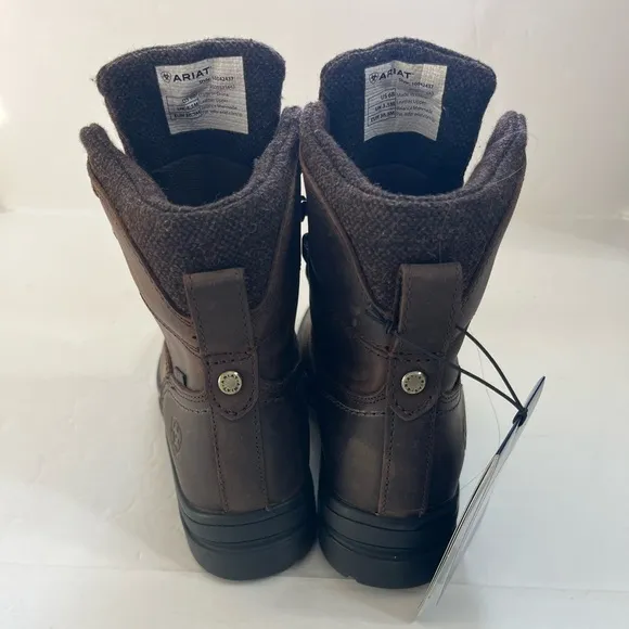 Ariat Harper H20 Waterproof Boots Chocolate Brown Size 6 New without Laces