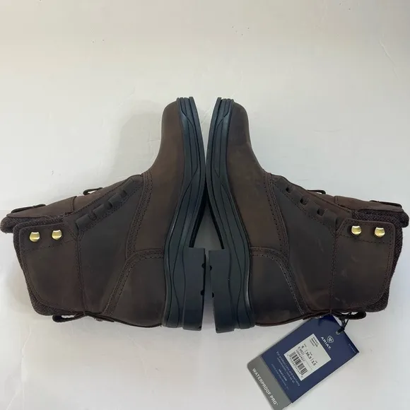 Ariat Harper H20 Waterproof Boots Chocolate Brown Size 6 New without Laces
