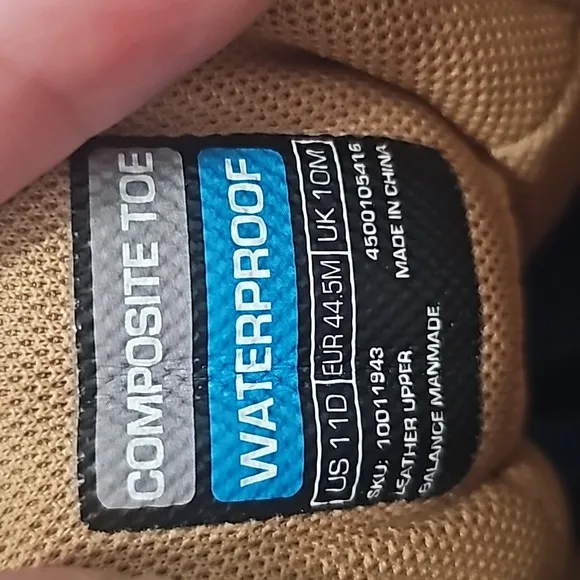 Ariat Leather Men's Workhog Comp Toe Waterproof Boots