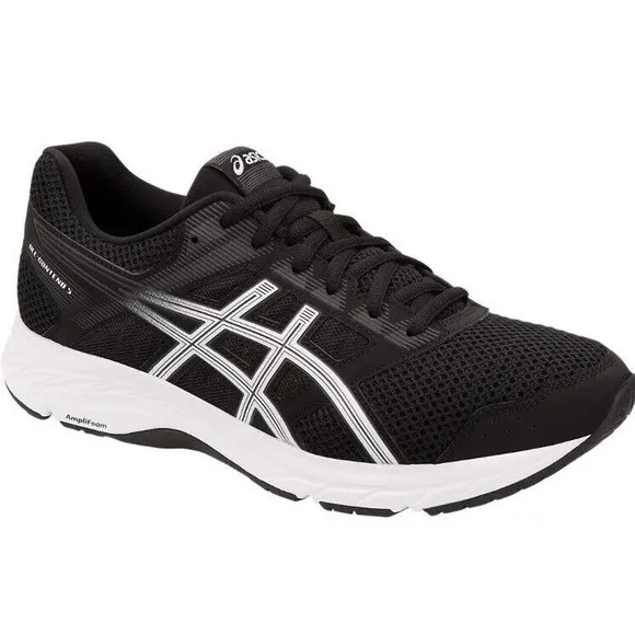 Asics GEL-CONTEND 5 (4E) extra wide Sz 11 Men Running Shoes sneakers black Shoes