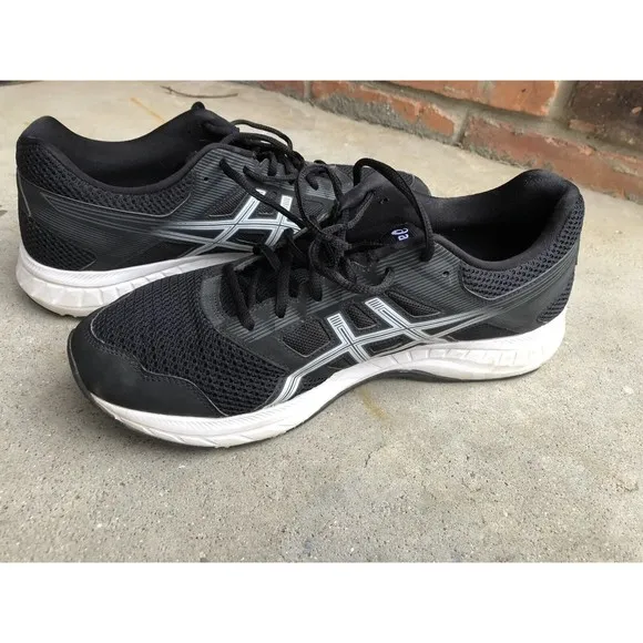 Asics GEL-CONTEND 5 (4E) extra wide Sz 11 Men Running Shoes sneakers black Shoes