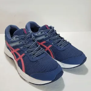 ASICS GEL-Contend 6 Blue Pink Running Shoes - Women's Size 8