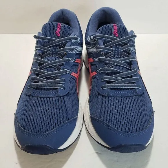 ASICS GEL-Contend 6 Blue Pink Running Shoes - Women's Size 8