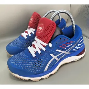 Asics Gel Cumulus 21 Tokyo Womens Size 6 Blue Silver White Athletic Shoes