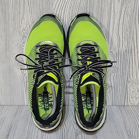 Asics Gel Lyte 33 Hyper Yellow Running Shoes, Men's 11