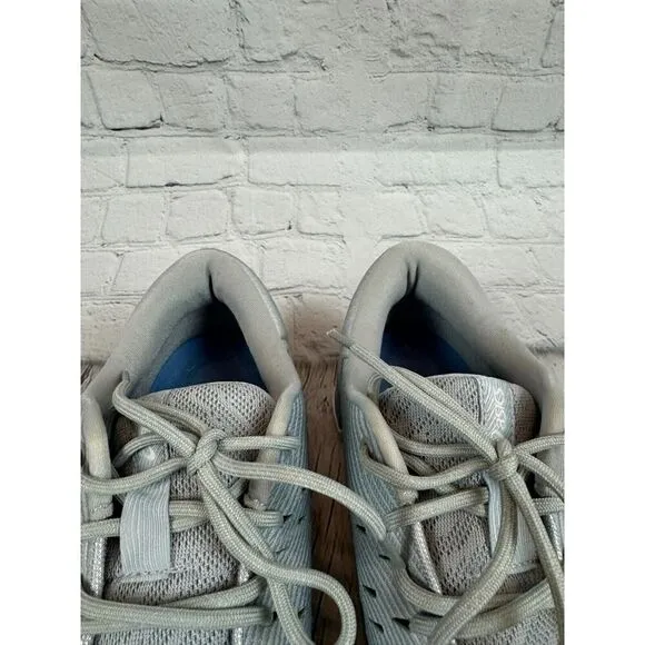 ASICS gray silver fabric GEL-QUANTUM 360 women running shoes 9