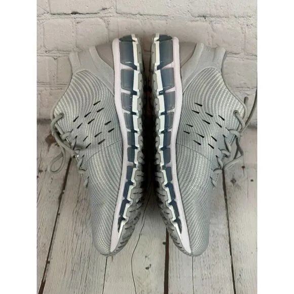 ASICS gray silver fabric GEL-QUANTUM 360 women running shoes 9
