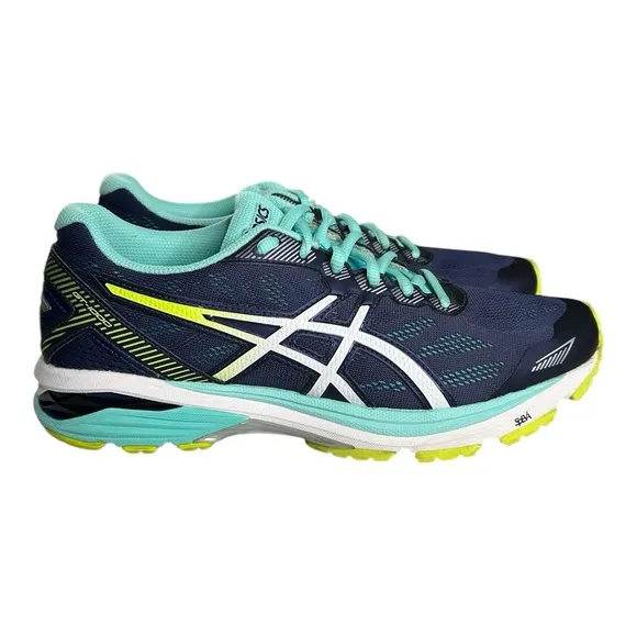 Asics GT-1000 Women's US 10  Blue Teal Running Shoes (T6A8N)
