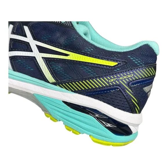 Asics GT-1000 Women's US 10  Blue Teal Running Shoes (T6A8N)