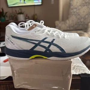 Asics Men's Athletic Shoes - White and Blue