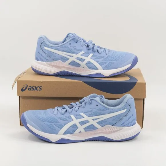 Asics Women's Gel-Tactic 12 'Light Sapphire White' 1072A092-400 Running size 8.5