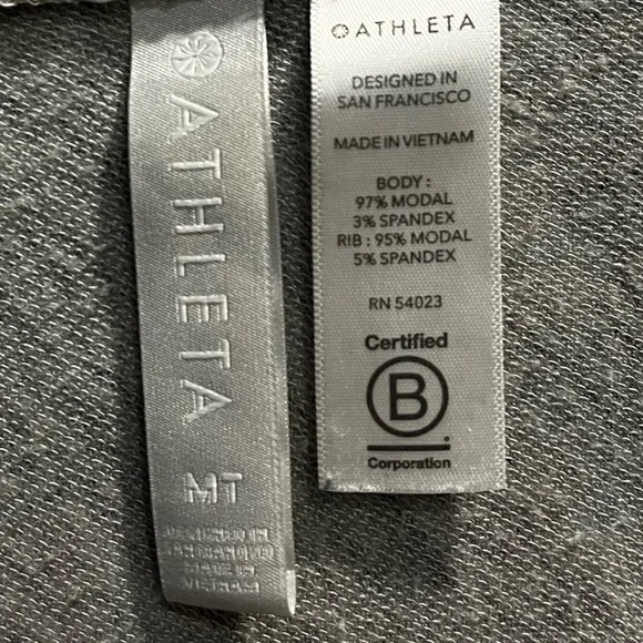 Athleta Nirvana Wear Two Ways Wrap Cardigan Sweater Athleta by Lululemon Gray M