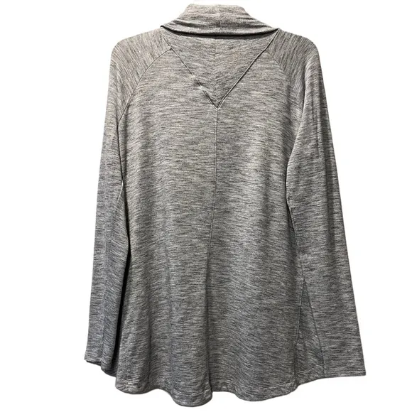 Athleta Nirvana Wear Two Ways Wrap Cardigan Sweater Athleta by Lululemon Gray M