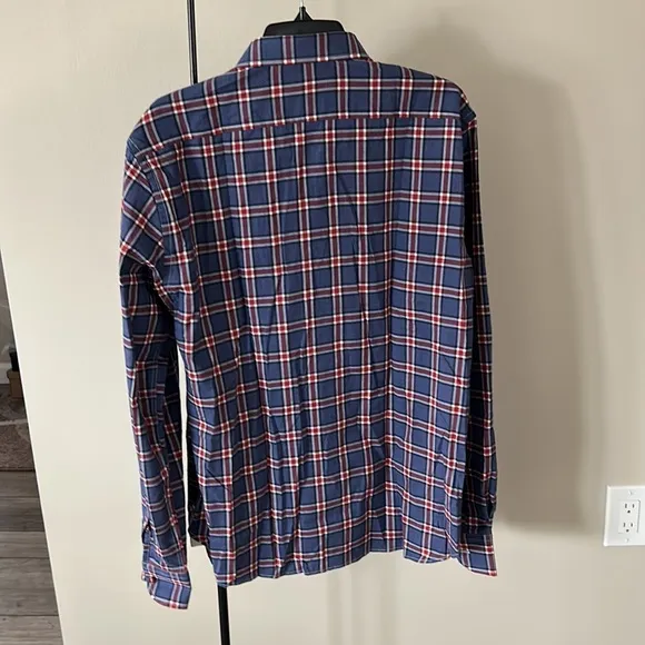 Audubon Blue Red Check
