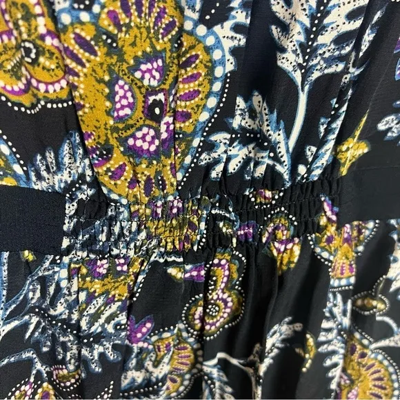 BA&amp;SH Vienne Midi Dress Paisley Floral XS
