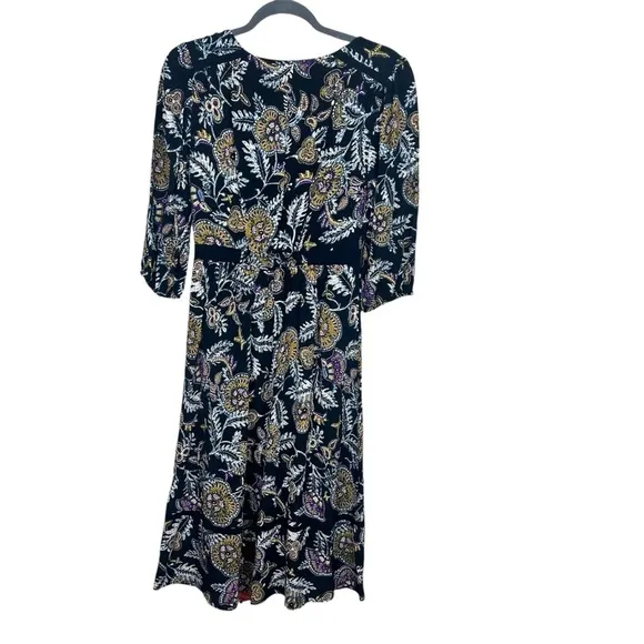 BA&amp;SH Vienne Midi Dress Paisley Floral XS