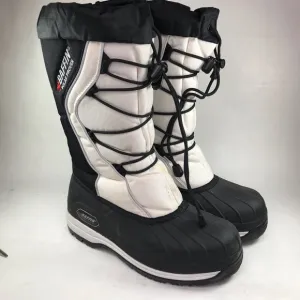 Baffin Women's 7 Icefield Winter Boots Cold White Black