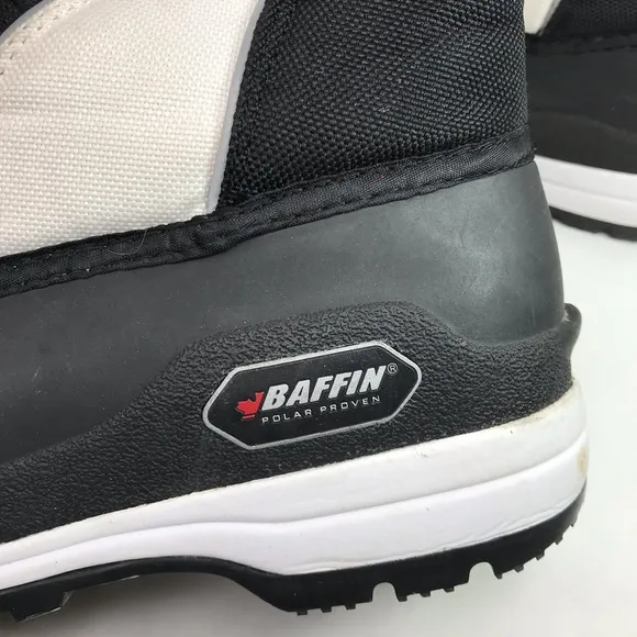 Baffin Women's 7 Icefield Winter Boots Cold White Black