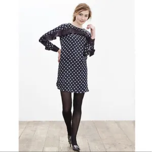 Banana Republic Foulard Ruffle Dress