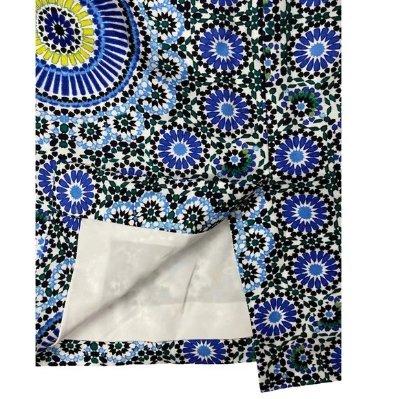Banana Republic Mosaic Tile Linen blend Pencil Skirt NWT