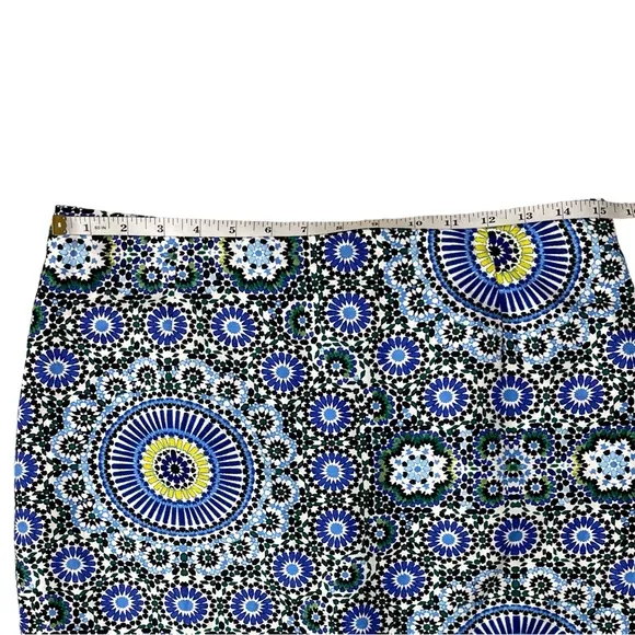 Banana Republic Mosaic Tile Linen blend Pencil Skirt NWT