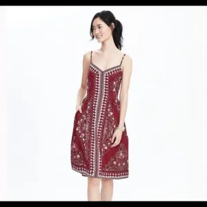 Banana REpublic Scarf Print Dress - Barely worn