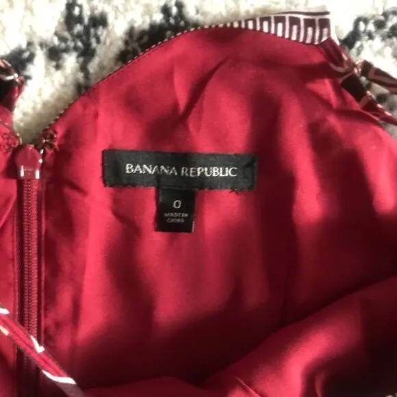 Banana REpublic Scarf Print Dress - Barely worn