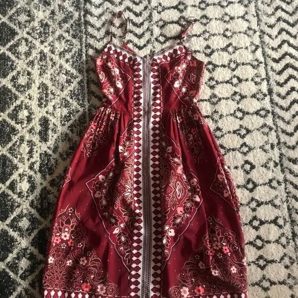 Banana REpublic Scarf Print Dress - Barely worn