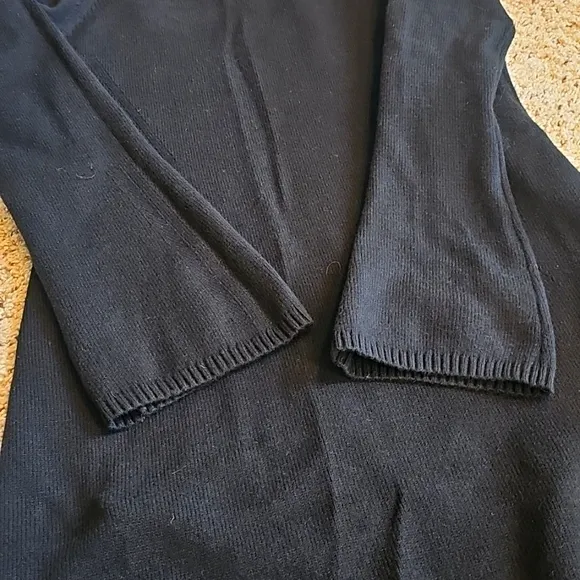 Banana Republic sz S black turtleneck sweater dress