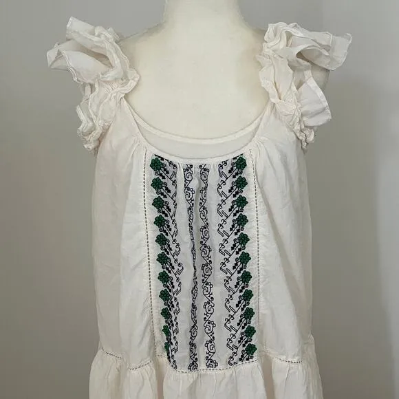 Band of the Free Arrouya Dress Cream Small