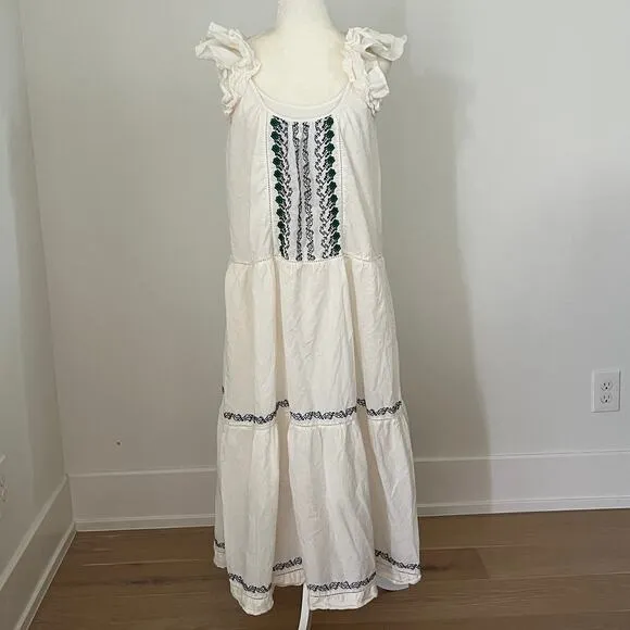 Band of the Free Arrouya Dress Cream Small