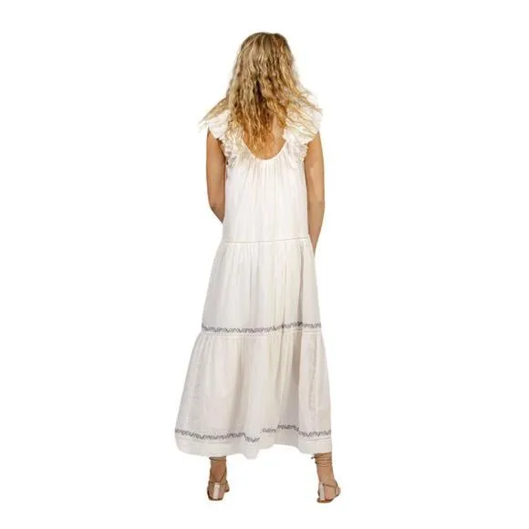 Band of the Free Arrouya Dress Cream Small