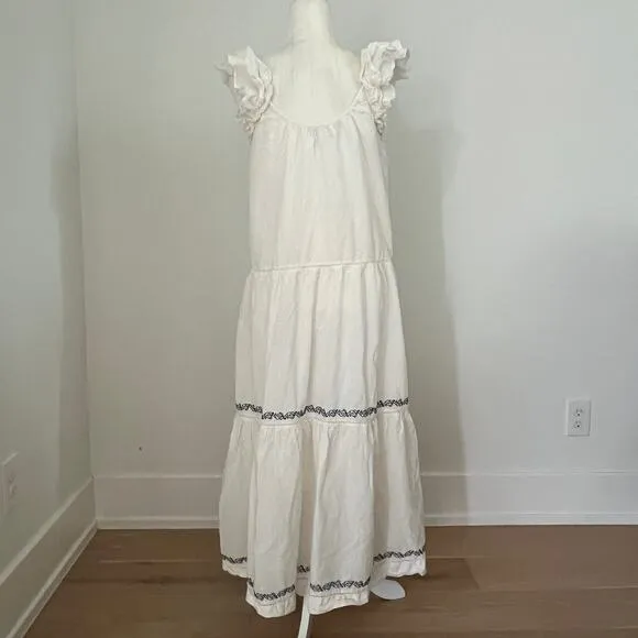 Band of the Free Arrouya Dress Cream Small