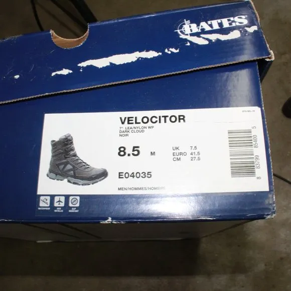 BATES Velocitor FX 7&quot; Tactical Boots Size 8.5