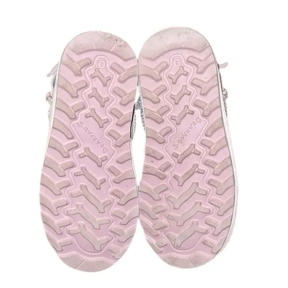 Bearpaw Betty Youth Boots Suede Wool Pink Caviar Girls Size 2