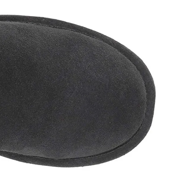 BEARPAW Cold Weather Boots CHARCOAL-030 - Charcoal Elle Tall Youth Suede Boot