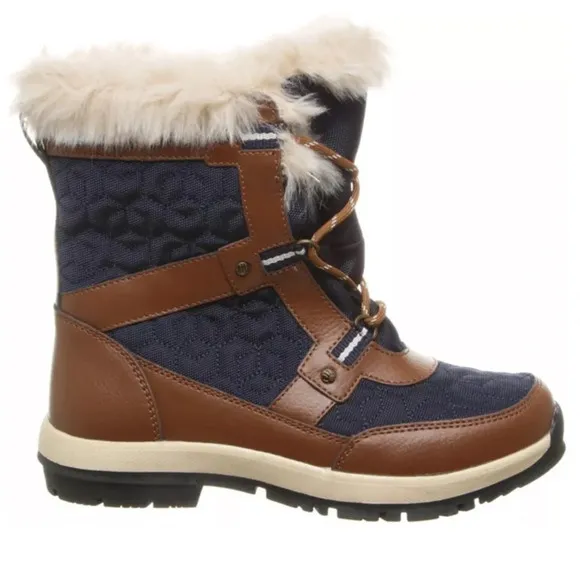 Bearpaw Women's Marina Blue Hickory Waterproof Boots