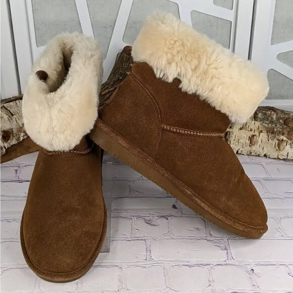 BEARPAW Abby Fold-Over Boots