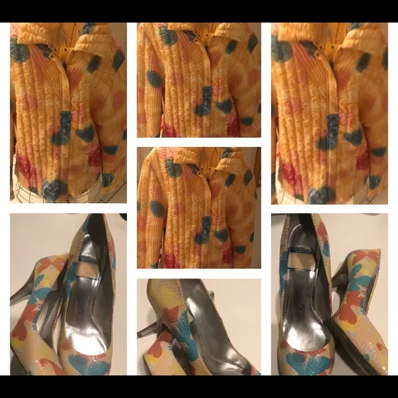 Beautiful yellow spring jacket size Medium
