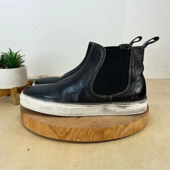 BED|STU | Whitney F325003 Womens Black Leather Lifestyle Sneakers Shoes Size 9.5