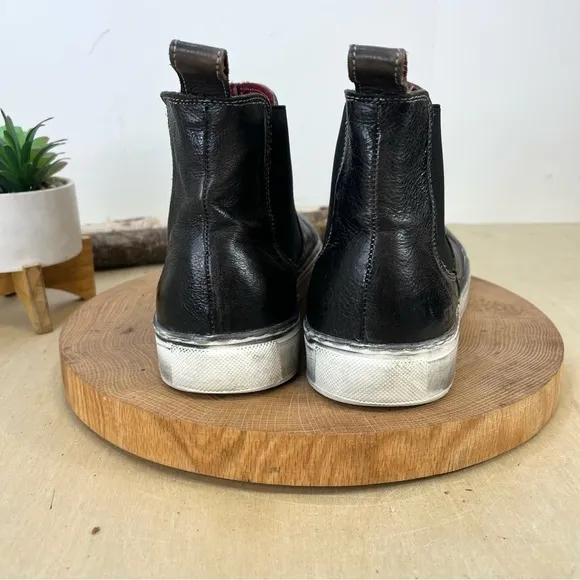 BED|STU | Whitney F325003 Womens Black Leather Lifestyle Sneakers Shoes Size 9.5