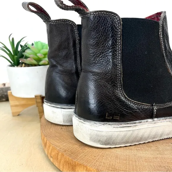 BED|STU | Whitney F325003 Womens Black Leather Lifestyle Sneakers Shoes Size 9.5