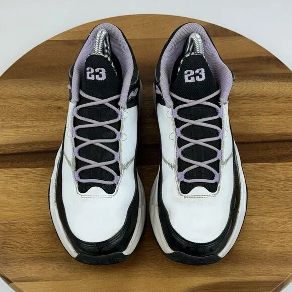 Big Kids Nike Air Jordan Max Aura 3 Black Lilac Basketball Sneakers Shoes Size 6