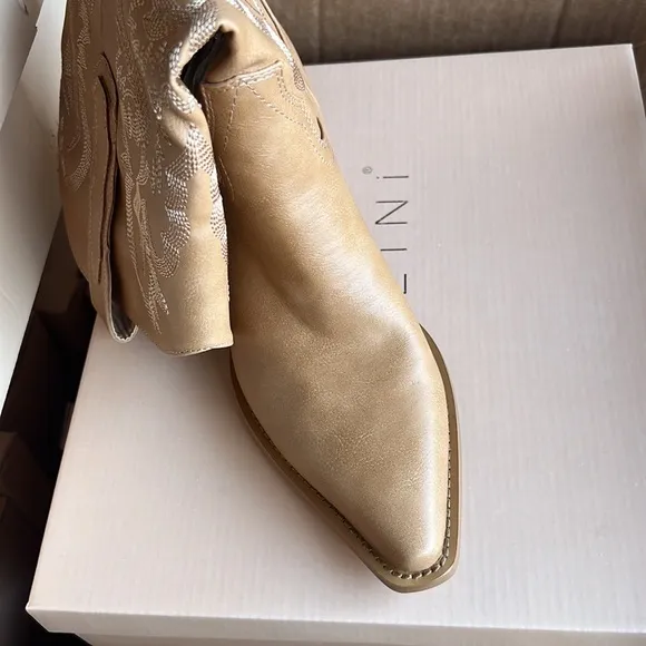 Billini Danilo Western Boots in Camel Brown